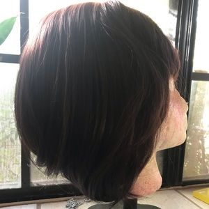 Dark Brown Bob Wig